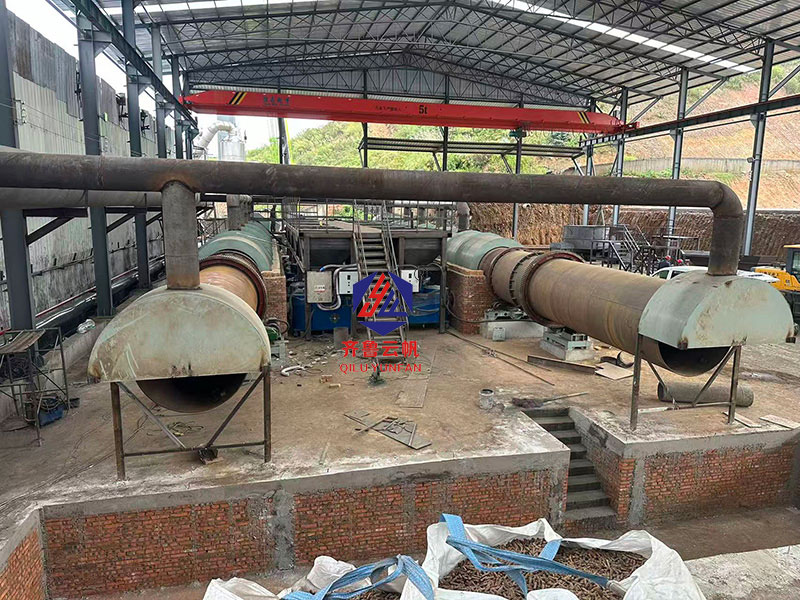 云南硅泥烘干生產線